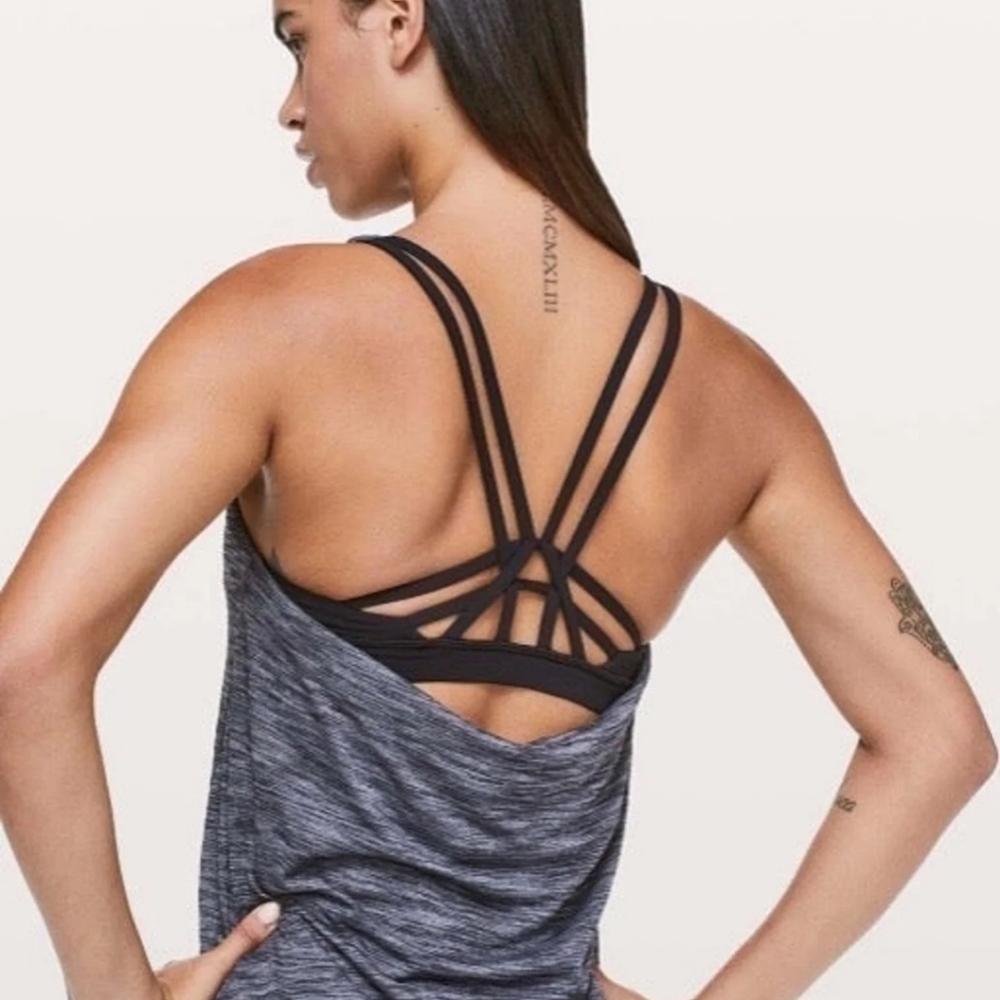 🥳HP🥳Lululemon Trapeze Purple Heathered Tank S